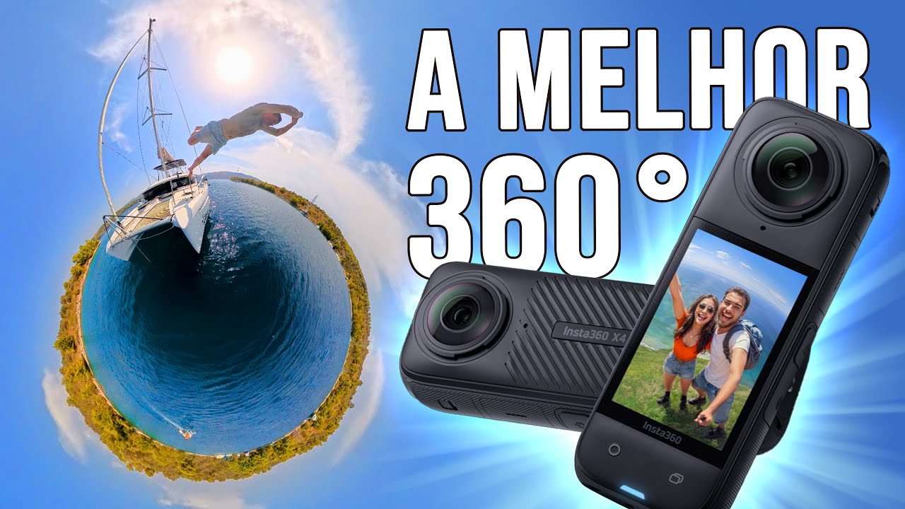 Insta360 X4 - A MELHOR CÂMERA 360º de 2024