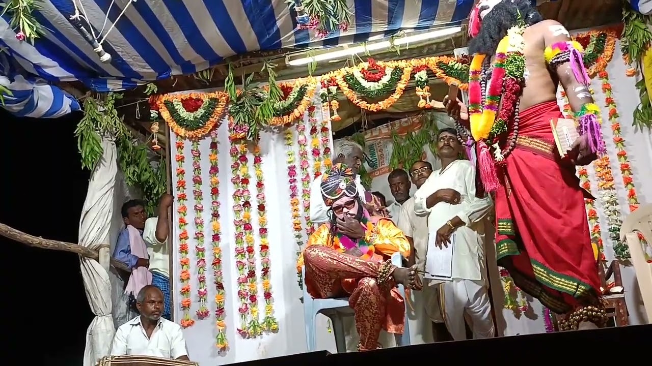 Sri brahmamgari naatakam 2022 || Brahmamgaru and navabu || papagal village