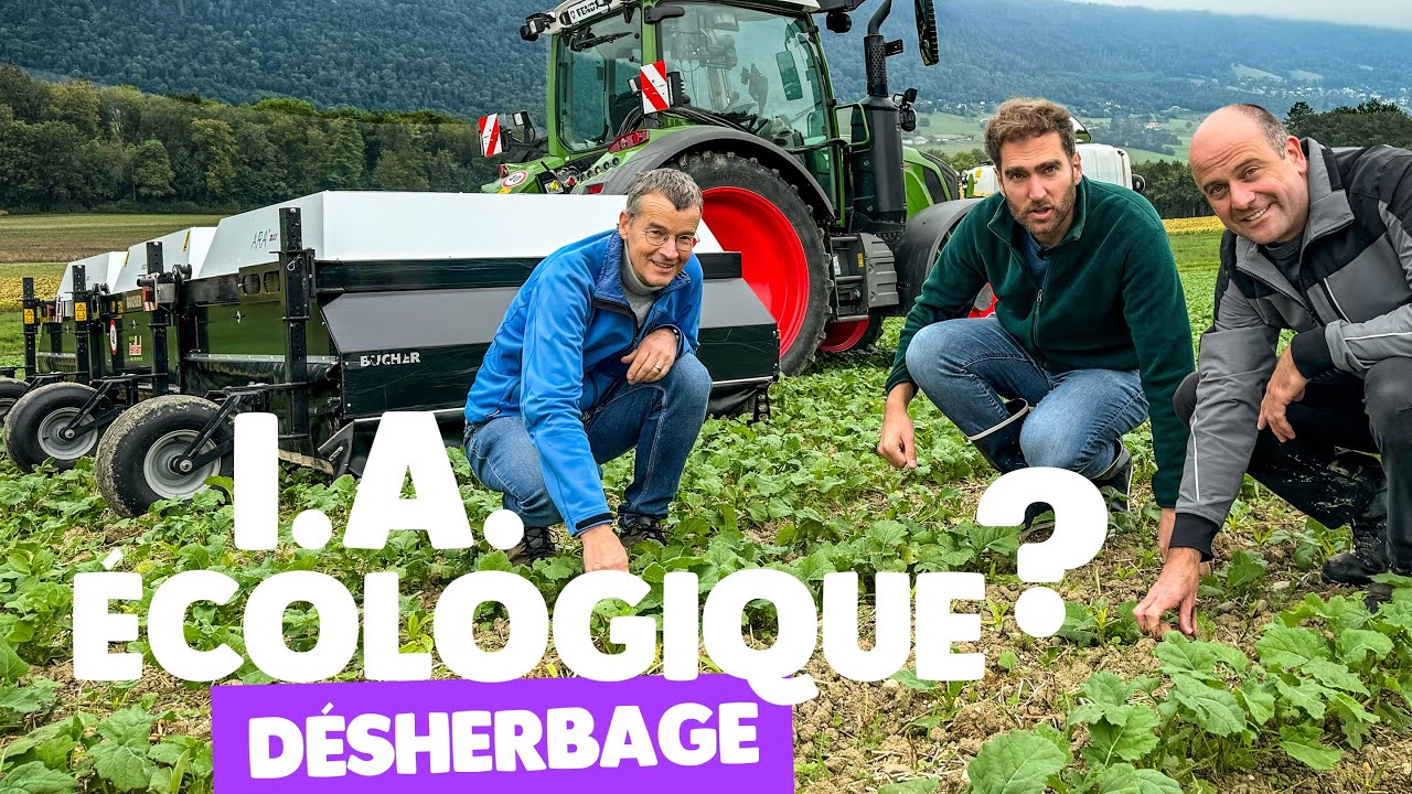Test du désherbeur intelligent Ecorobotix