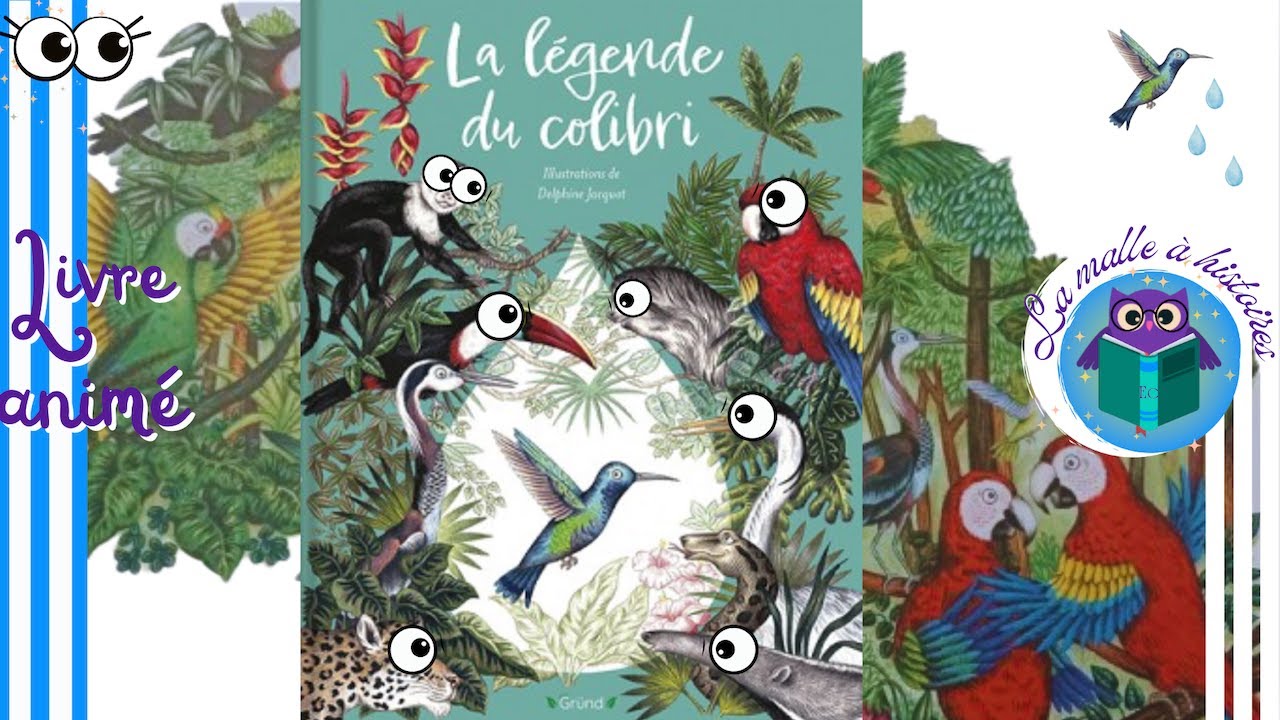La légende du colibri -Histoire inspirante et engagée  @La malle à histoires