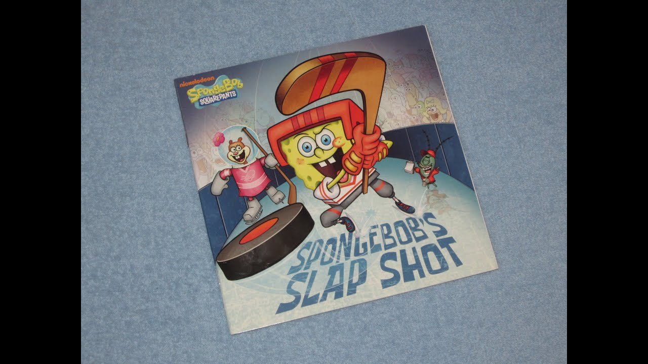 Spongebob Squarepants - Slap Shot Children's Read Aloud Story Book For Kids