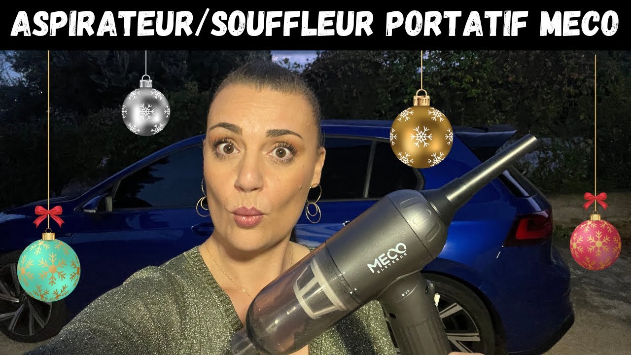 ASPIRATEUR/SOUFFLEUR PORTATIF MECO !