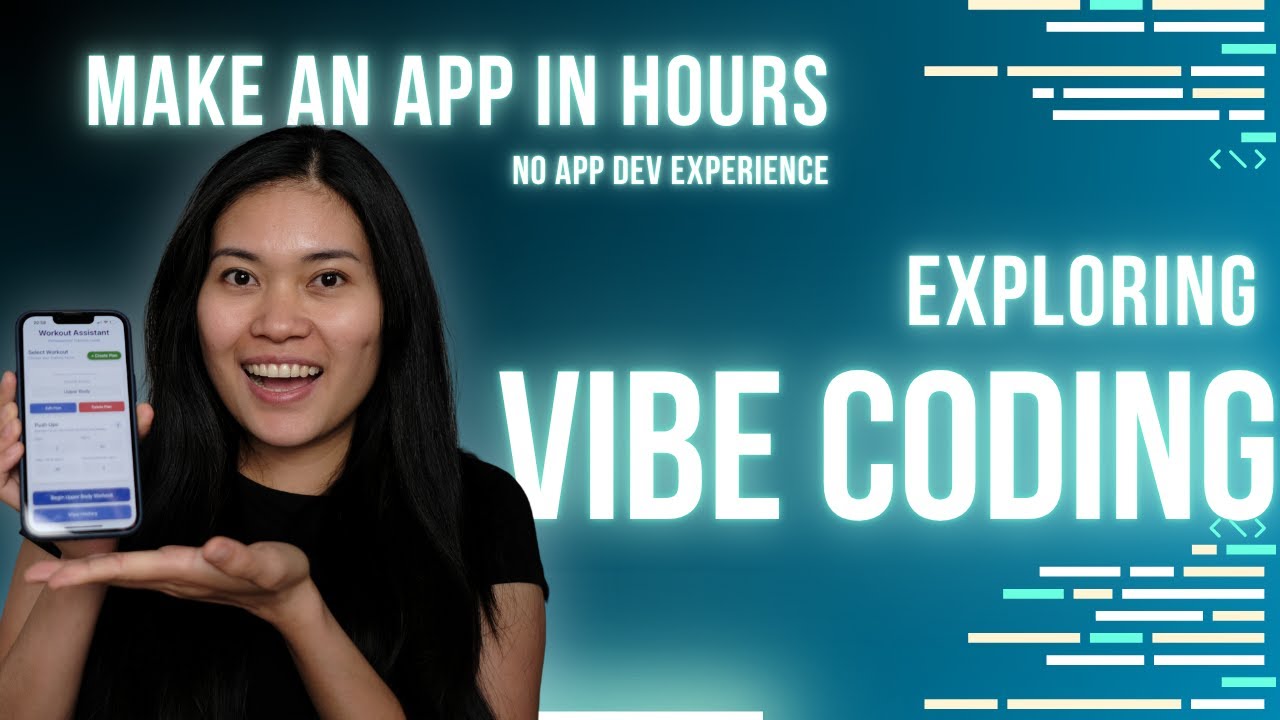 Vibe coding - build an app in hours with no experience