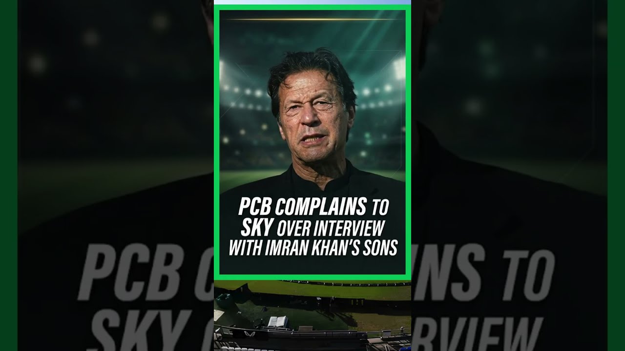 PCB Raises Concerns Over Imran Khan&rsquo;s Sons Interview l  Latest Pakistan Cricket News.