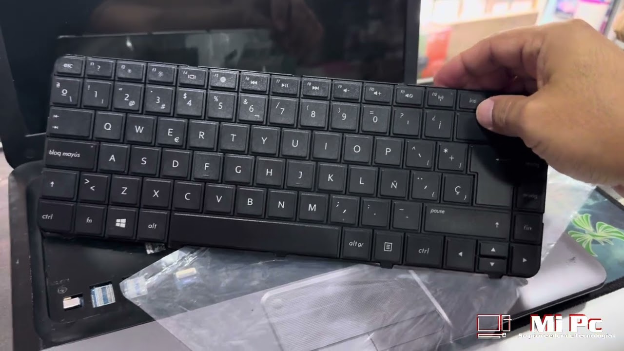 !COMO! Cambiar el teclado LAPTOP 💻 !HP! 👨🏻‍🔧⚒️