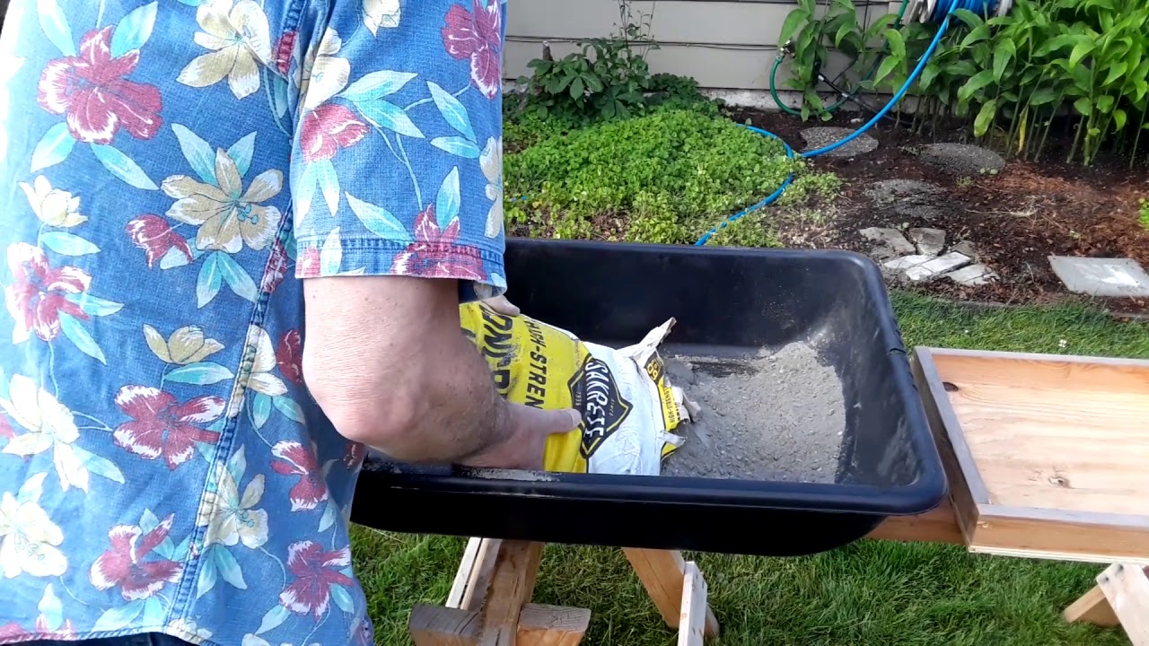 Making Your Own Pavers 1