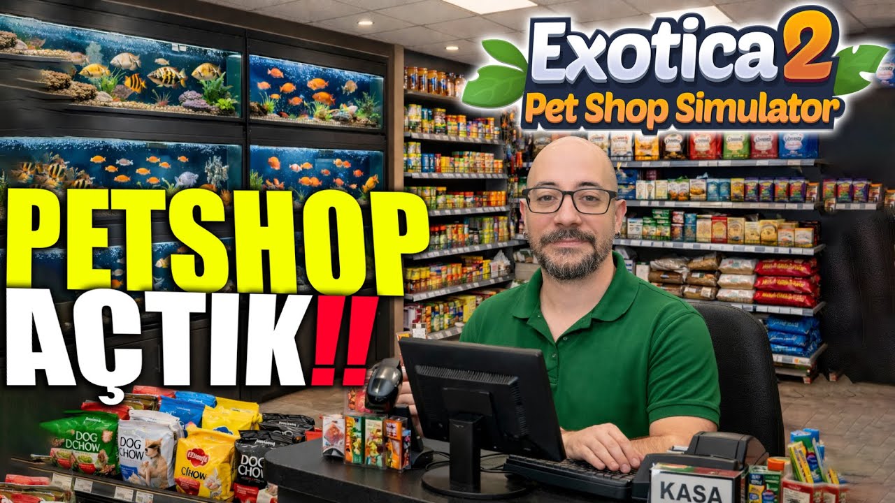 Yeni Petshop Dükkanı Açıyoruz !! Balık Satışları ile Başladık | Exotica 2: Pet Shop Simulator !!