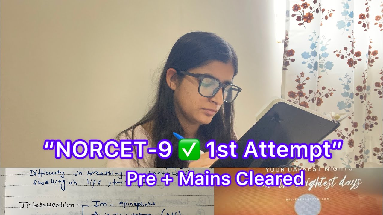My NORCET-9 Pre & Mains Result 🎯First Attempt Clear ✅Comment “READY” if you’re preparing for NORCET!