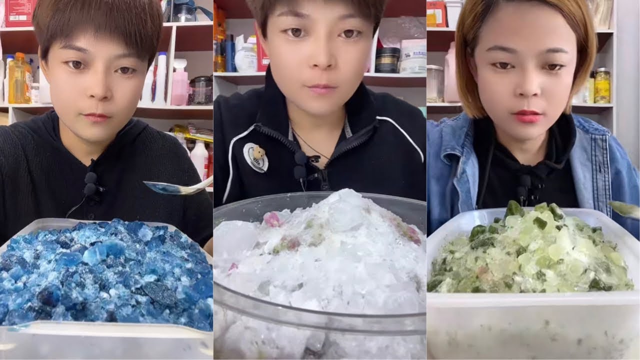 Crushed Ice Eating ASMR | Ice Eating