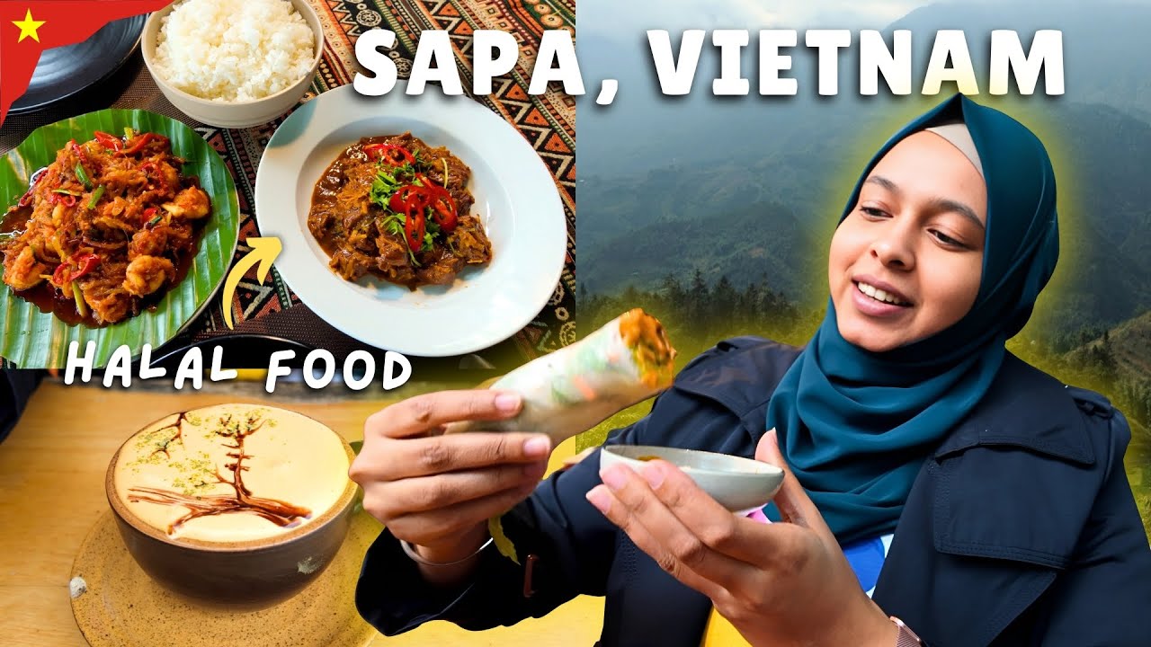 Halal Food Hunt in Sapa, Vietnam | হালাল খাবার খেতে গুনতে হয় অনেক টাকা!  🇻🇳