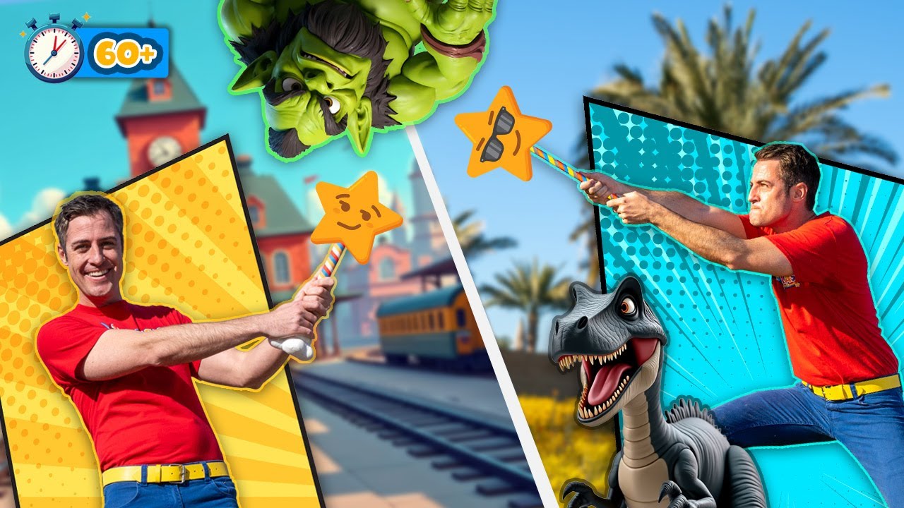 Dinosaur Train Adventure, Mystery Box, King Bobo and Dinosaurs in Space, and More! | Baba Blast