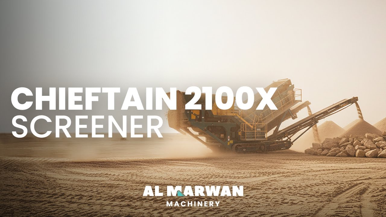 Powerscreen for Sale: Chieftain 2100X Mobile Screener