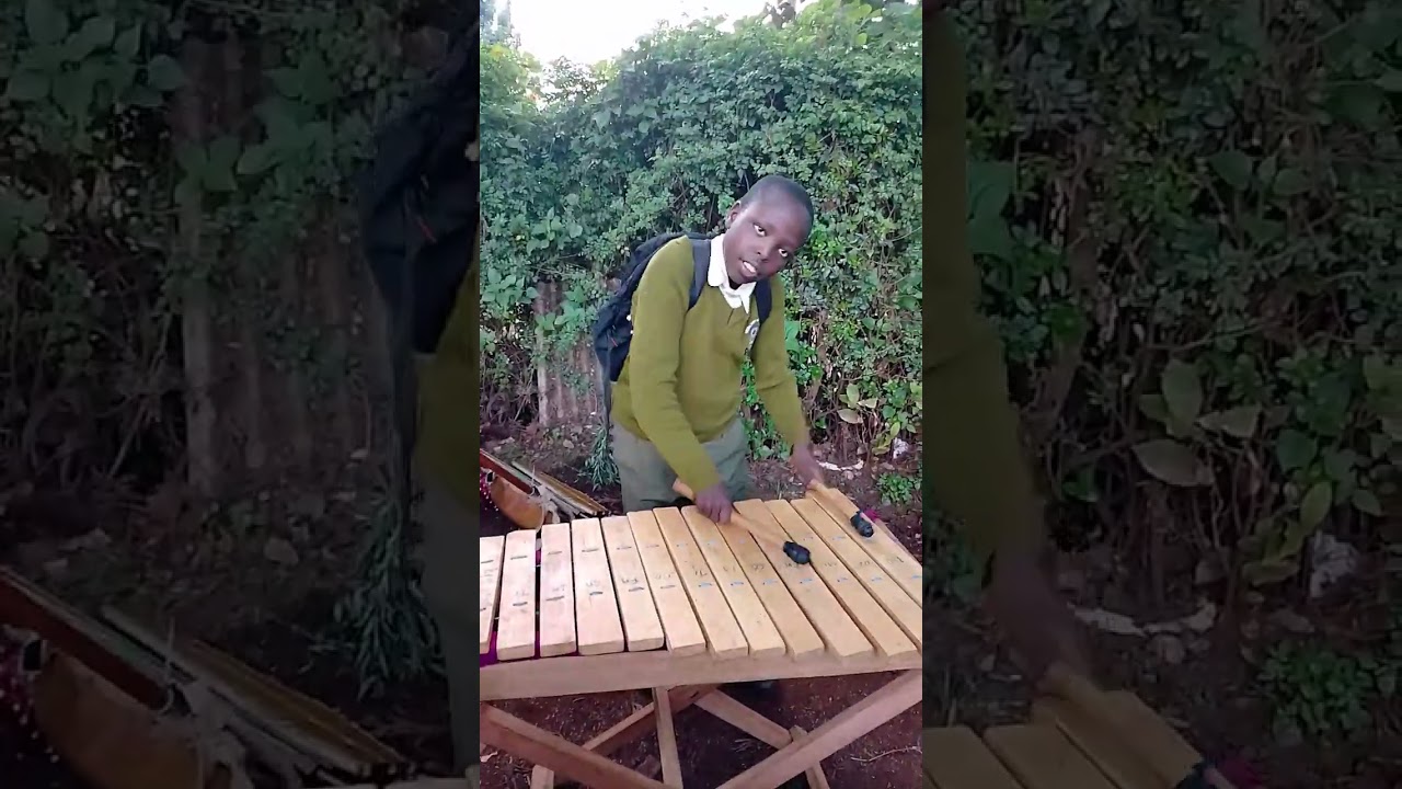 Young Kenyan Boy Stuns with Digo Tunes on the Marimba | Raw Talent! 🇰🇪🔥💥💥🔥