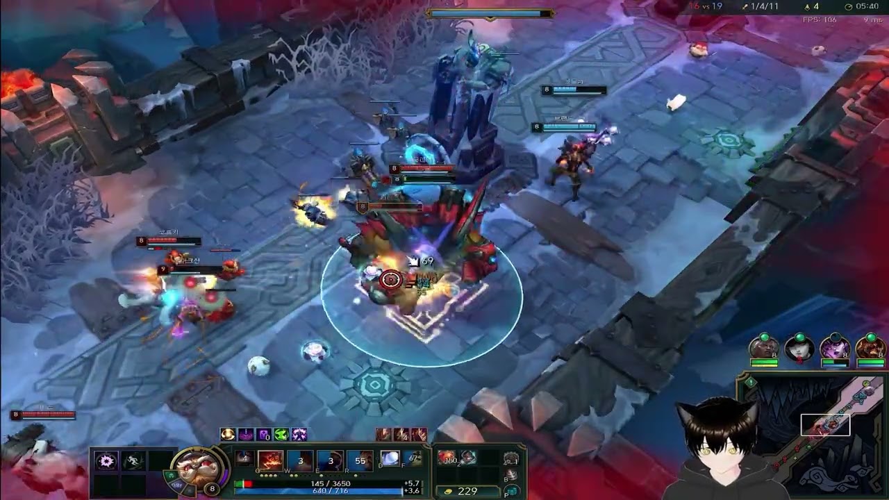 [LOL 아수라장] 화면의 4분1 차지하는 큰어른 I 금쪽이네 일기 279