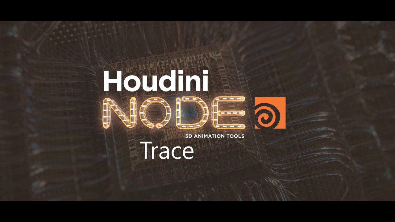 Houdini Trace node tutorial (RUS)