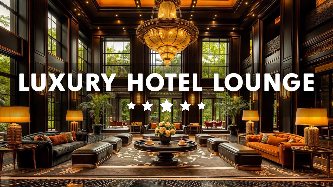 Luxury Hotel Lounge Music - Tender Jazz Saxophone & Relaxing Background Music for Stress Relief