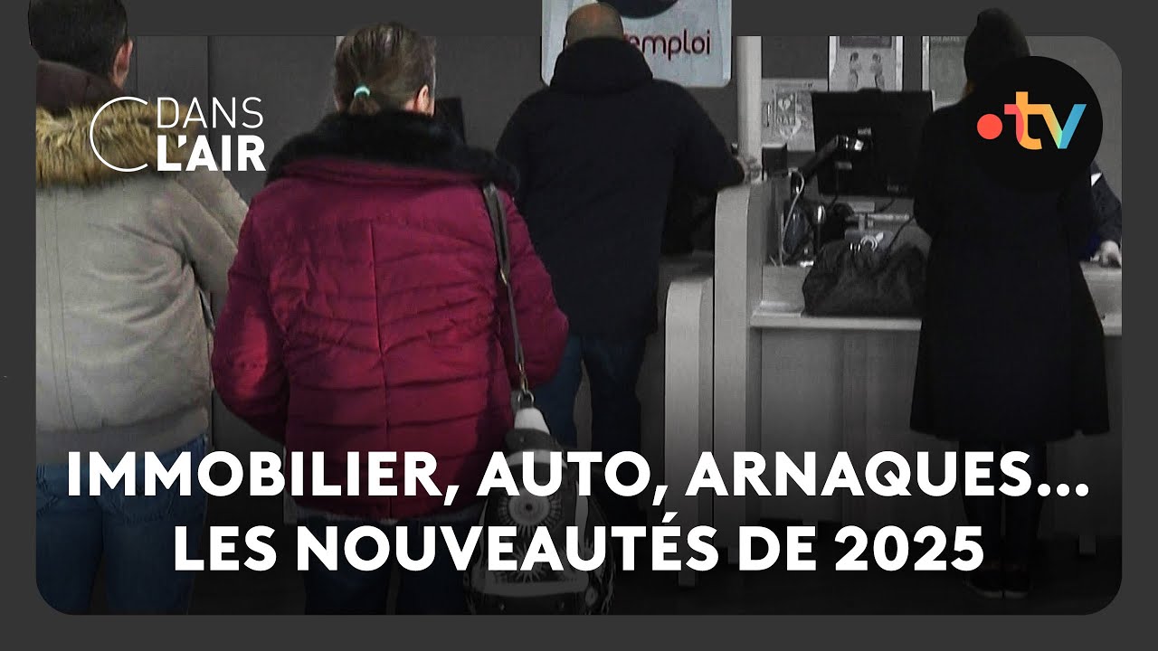 Immobilier, auto, arnaques… les nouveautés de 2025 - C dans l’air - 03.01.2025