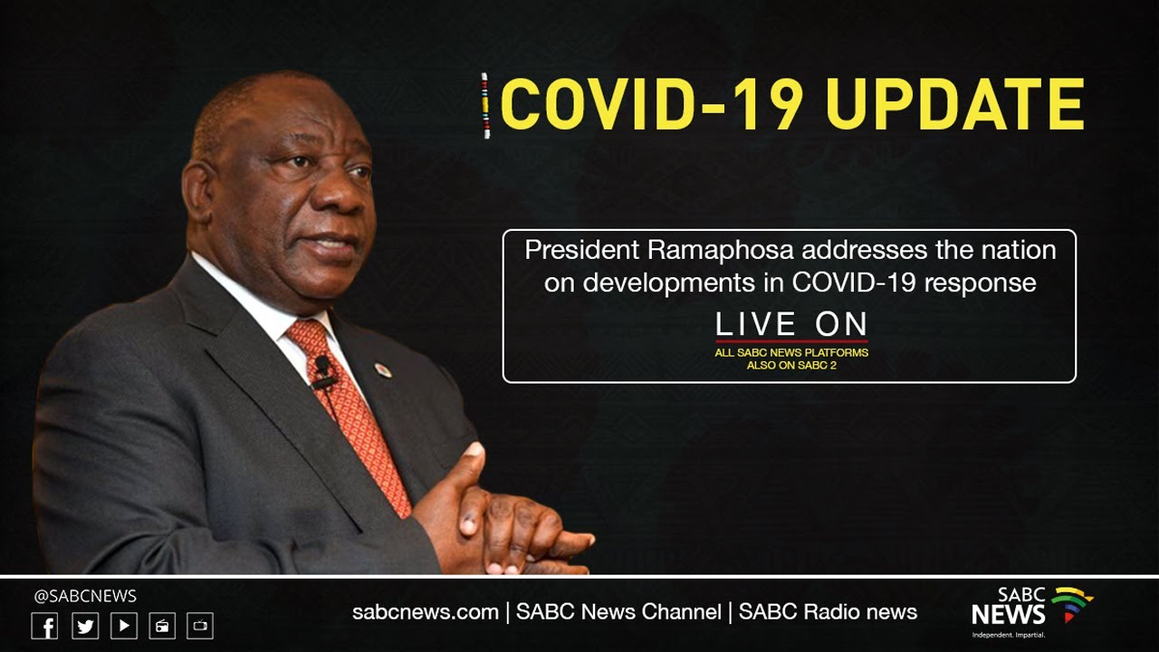 President Ramaphosa addresses the nation on COVID-19 response