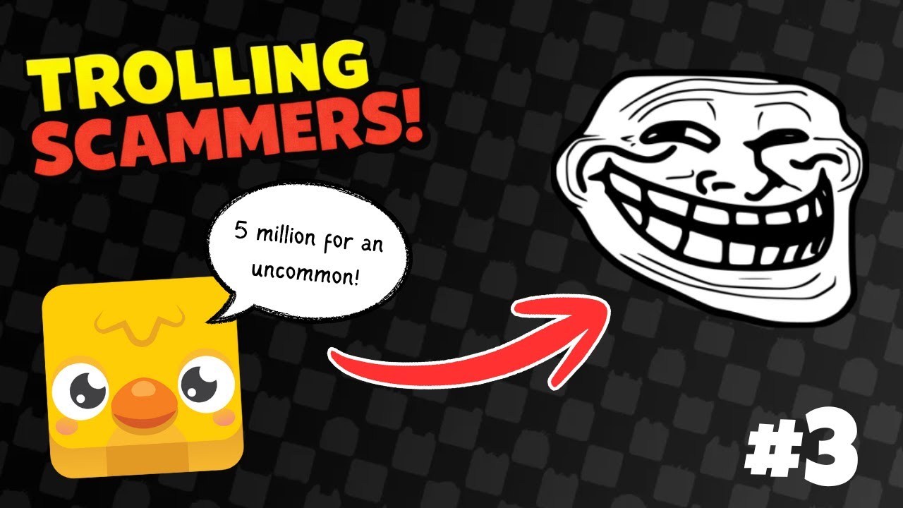 I TROLLED scammers in BLACKET! (Episode 3)