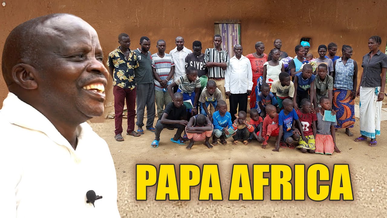 A Man With 8 Wives And More Than 50 Children : LIVING DIFFERENTLY