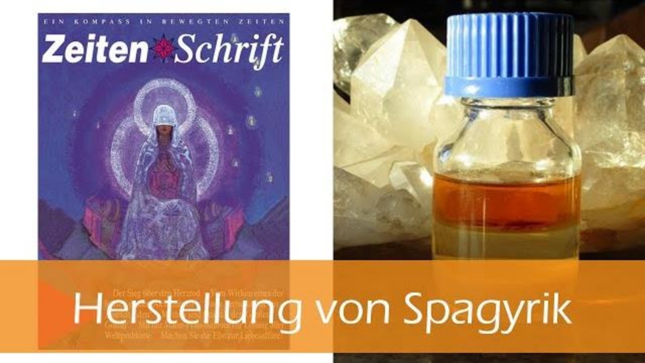 Herstellung von Quintessenz Spagyrik &ndash; 