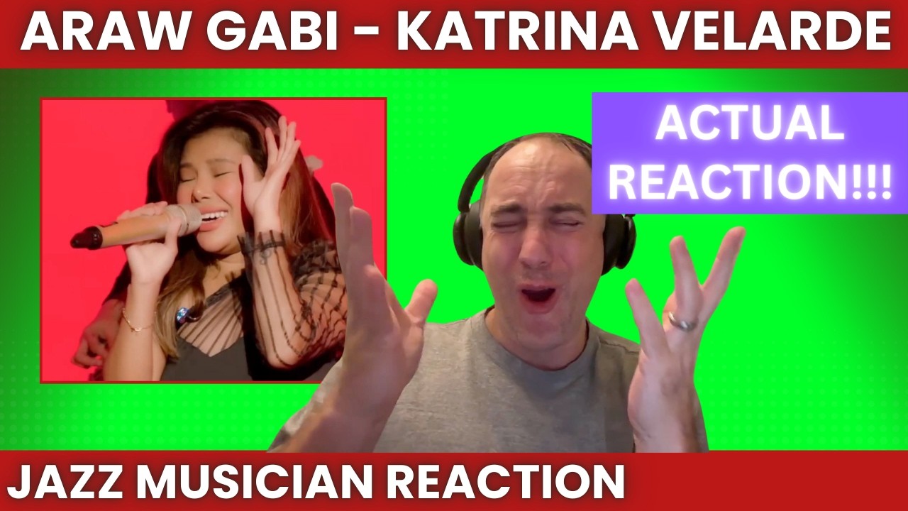 She DESTROYED this song!!!!!! My Brain Exploded [Katrina Velarde Reaction to Araw Gabi]