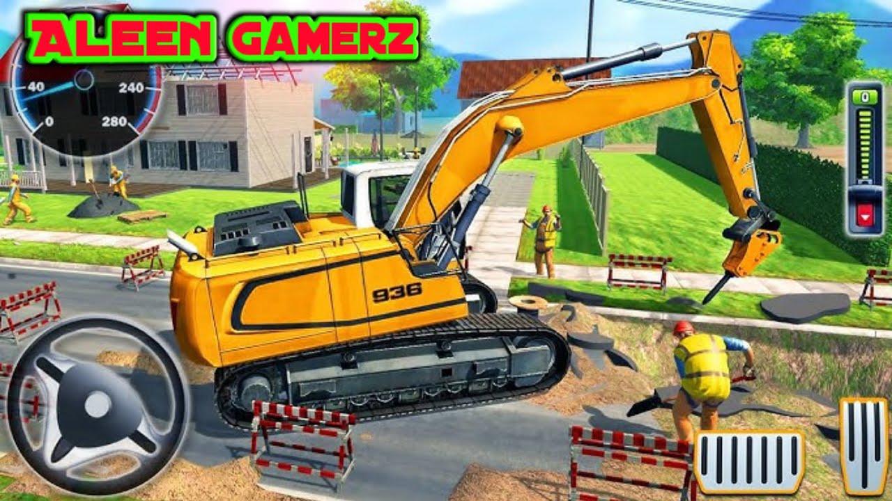 Mega Construction Simulator 25 🏗| Mega Construction Game 🏟| Aleen Gamerz  🇿🇦