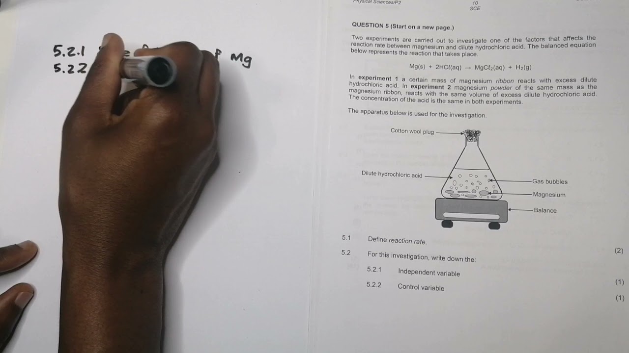 Chemistry | Rate of reactions | Revision