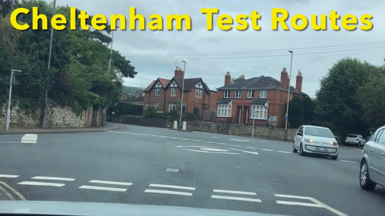 Double Mini Roundabout (CHELTENHAM - PRESTBURY VILLAGE - TEST ROUTE)
