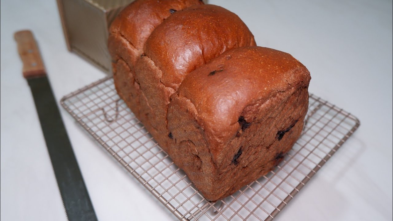 Chocolate Toast Bread | 巧克力面包土司