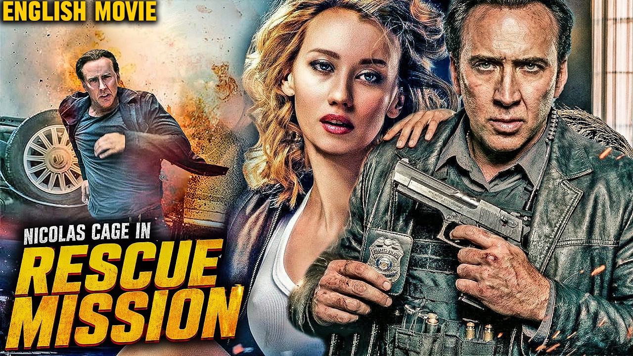 Nicolas Cage In RESCUE MISSION - Free Hollywood English Movie | Full Action Thriller Movie