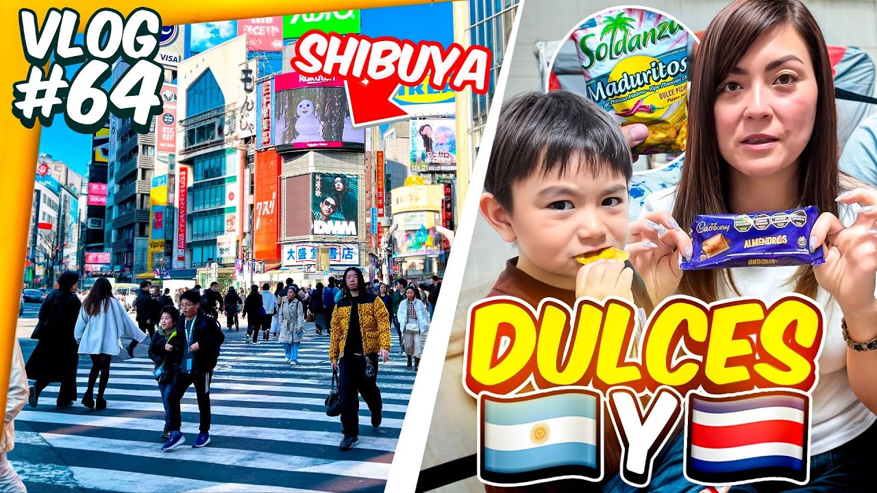 Fuimos a Shibuya por un evento LATINO (PERU) y Nos mandaron DULCES ! | Viviendo en Japon