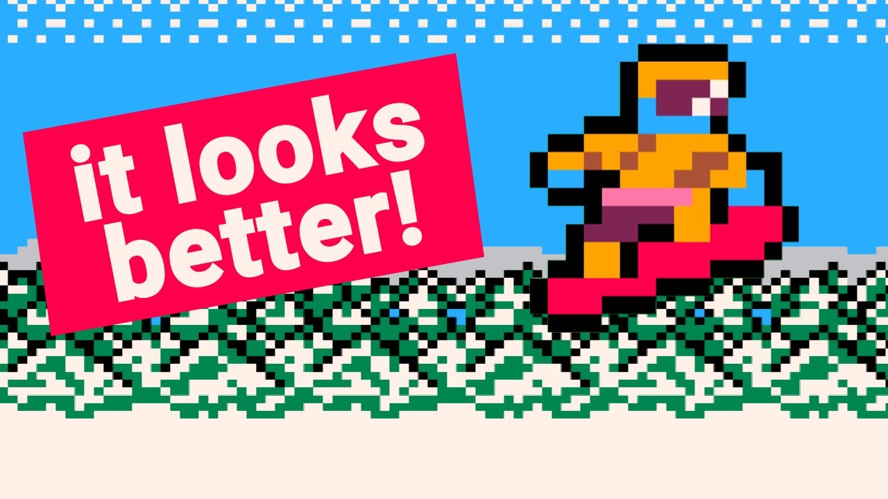 Adding Parallax and Other Niceties to My Excitebike-like Pico-8 Project