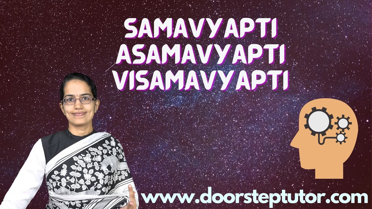 Samavyapti or Equipollent Concomitance & Asamavyapti/VisamaVyapti Non-Equipollent Concomitance|Logic