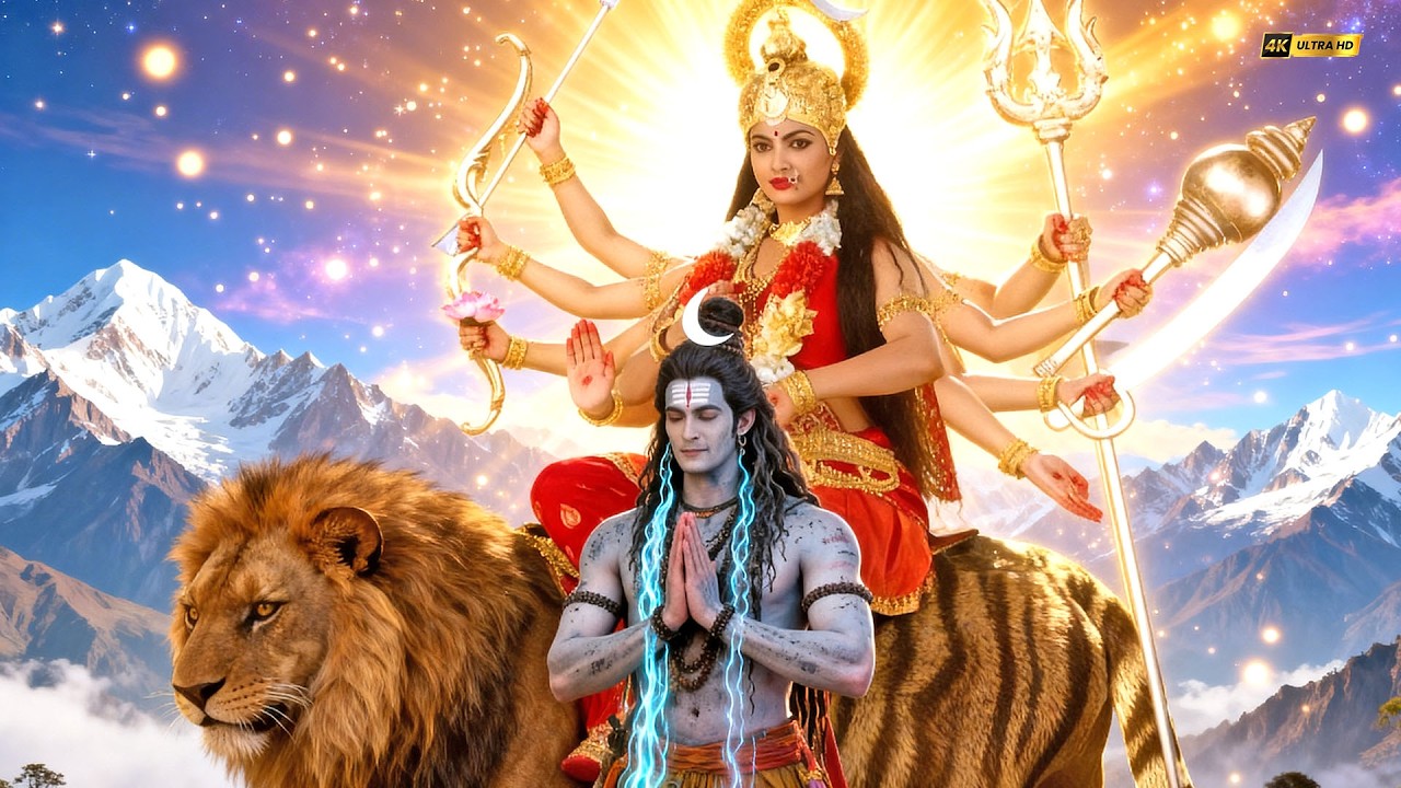 नवरात्री में माँ दुर्गा के चरणों में पहुंचे महादेव | Vighnaharta Ganesh| Devotional Series #navratri