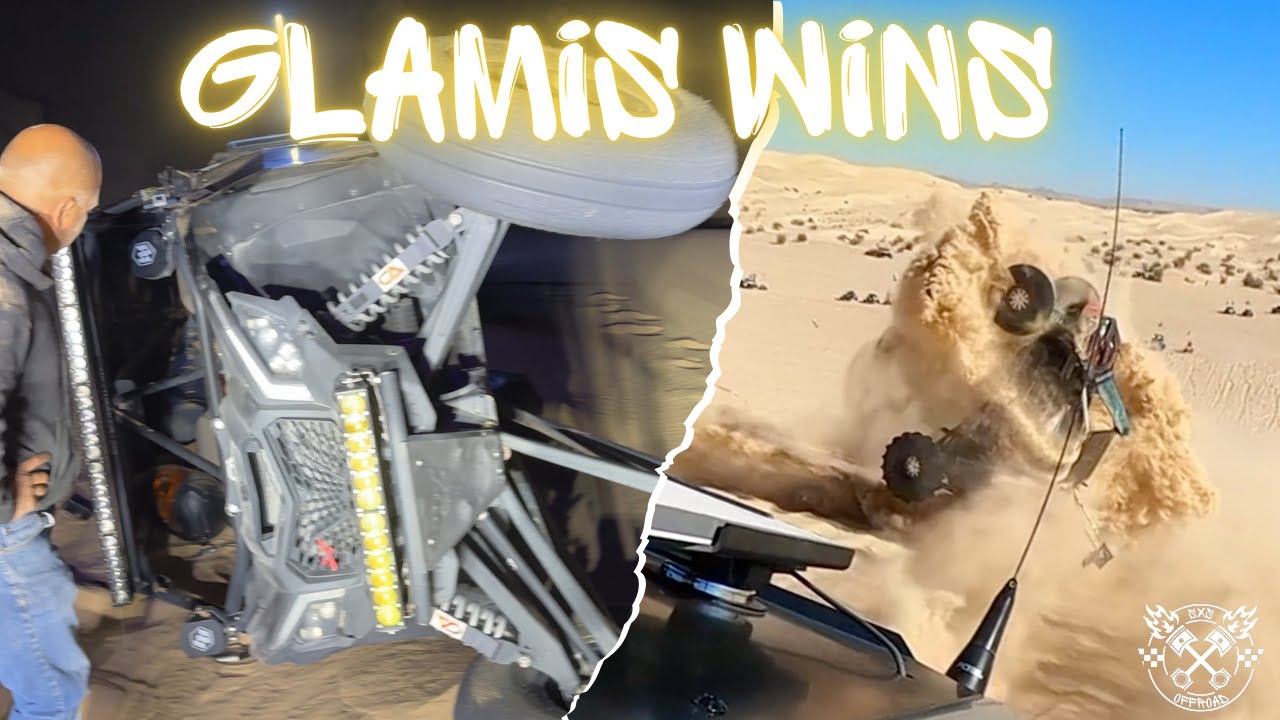 Glamis INSANE Pro R CRASH & Cam Am ROLLOVER