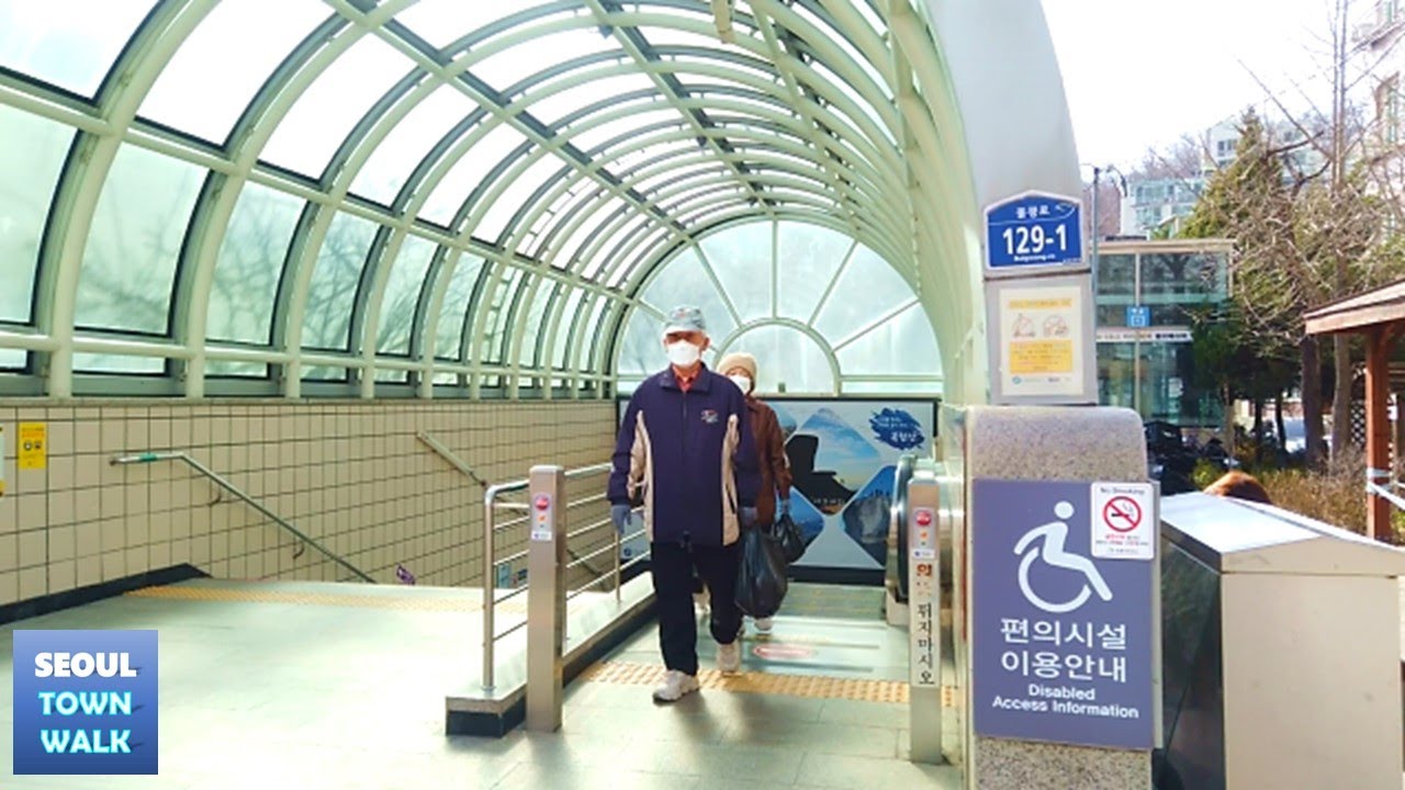 【4K】Seoul Subway Walk - Dokbawi Station [Eunpyeong-gu]┃21-0-0-11. 독바위역 걷기 [은평구]
