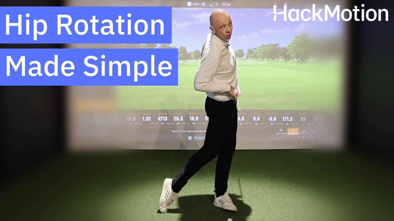 Hip Rotation Made Simple: Hit Longer, Straighter Shots