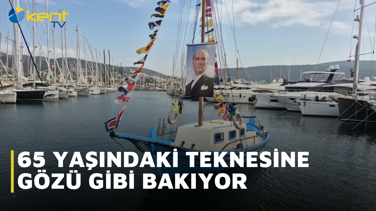 65 YAŞINDAKİ TEKNESİNE GÖZÜ GİBİ BAKIYOR