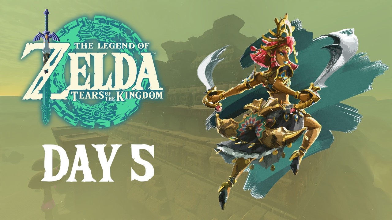 First time playing Zelda TOTK | Day 5