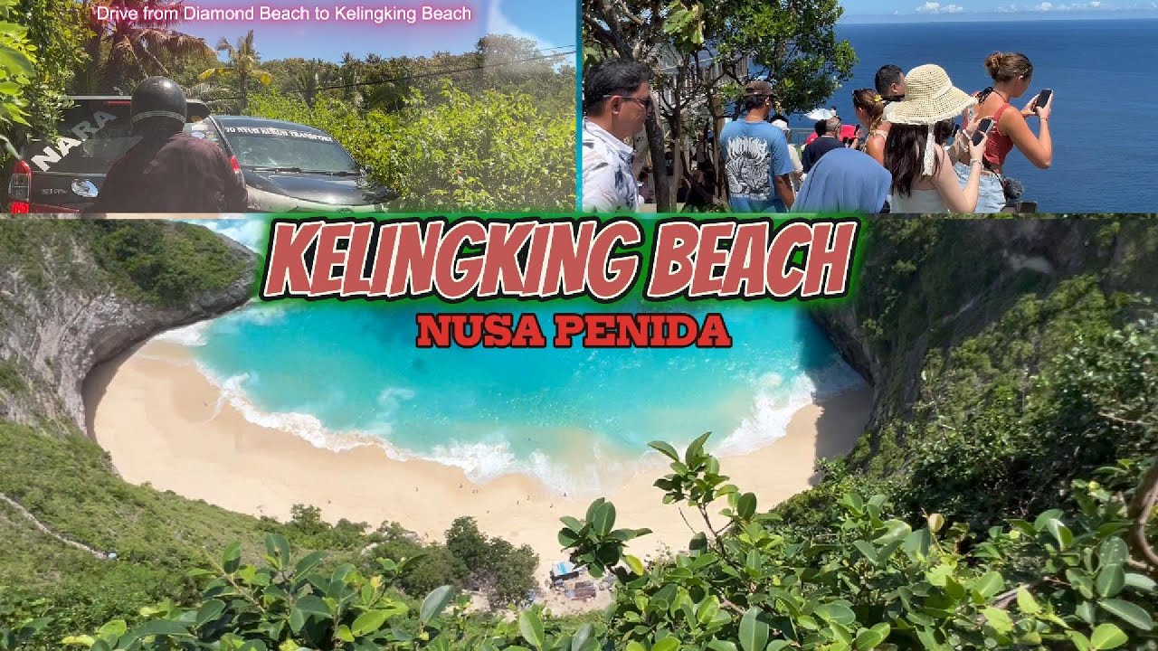 Kelingking Beach Nusa PEnida Bali. 