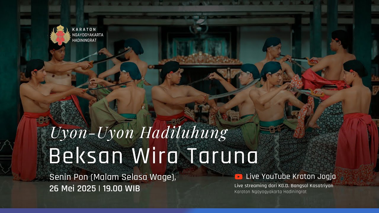 Beksan Wira Taruna Uyon Uyon Hadiluhung Dulkangidah Je 1958&nbsp;/&nbsp;26&nbsp;Mei&nbsp;2025