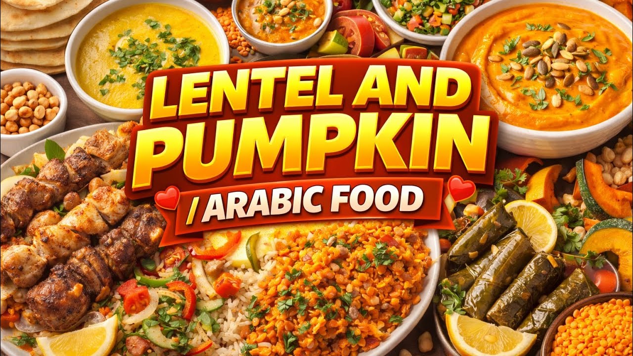 LENTEL AND PUMPKIN/ARABIC FOOD 🇴🇲🇴🇲