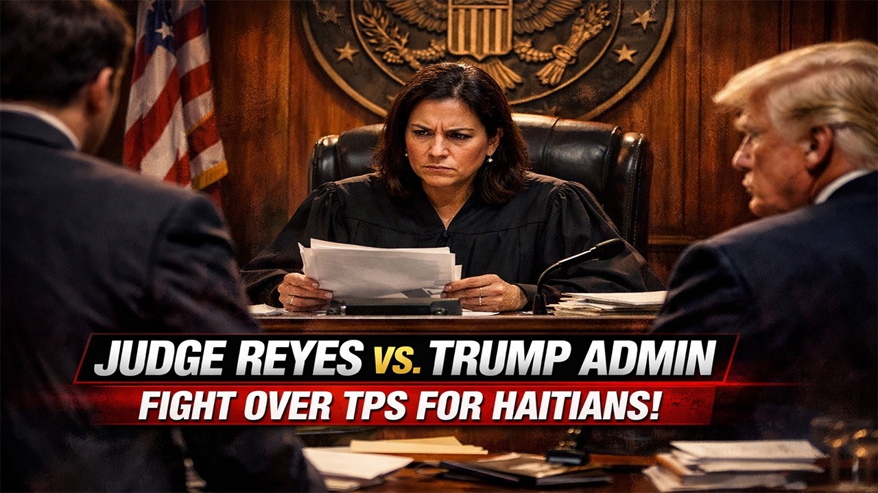 Nouvèl la Tonbe! Presyon Trump sou Jij Ana Reyes Mete TPS Ayisyen yo an Danje!