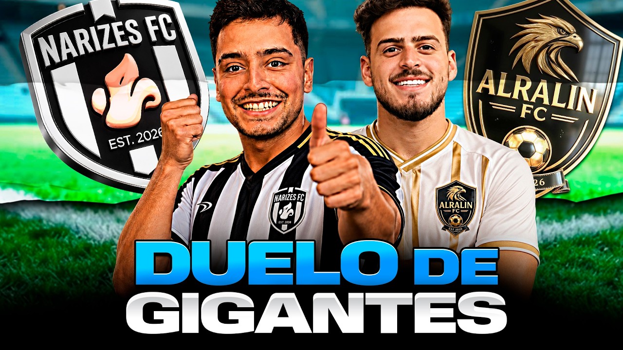 LOUD CORINGA vs JON VLOGS | AMISTOSO COPA STREAMERS FIFA 26 | NARIZES FC