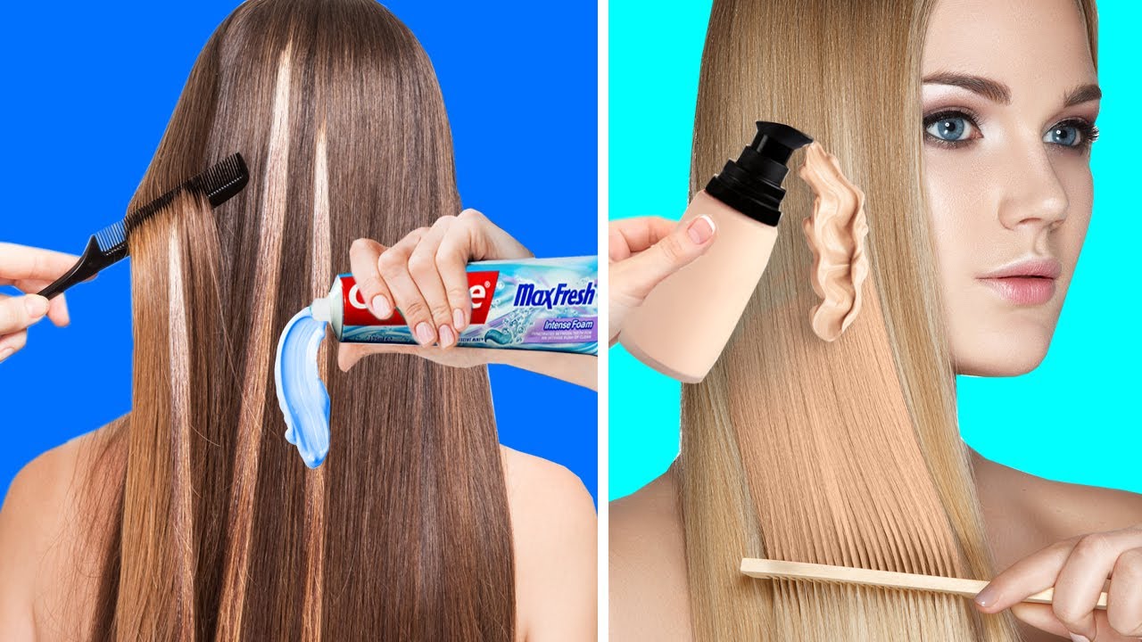 TRUCOS PARA EL CABELLO || 20 TRUCOS DE BELLEZA GENIALES