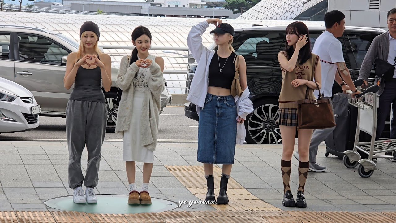 [4K] 24.09.14 에스파(aespa) 출국 aespa Airport Departure