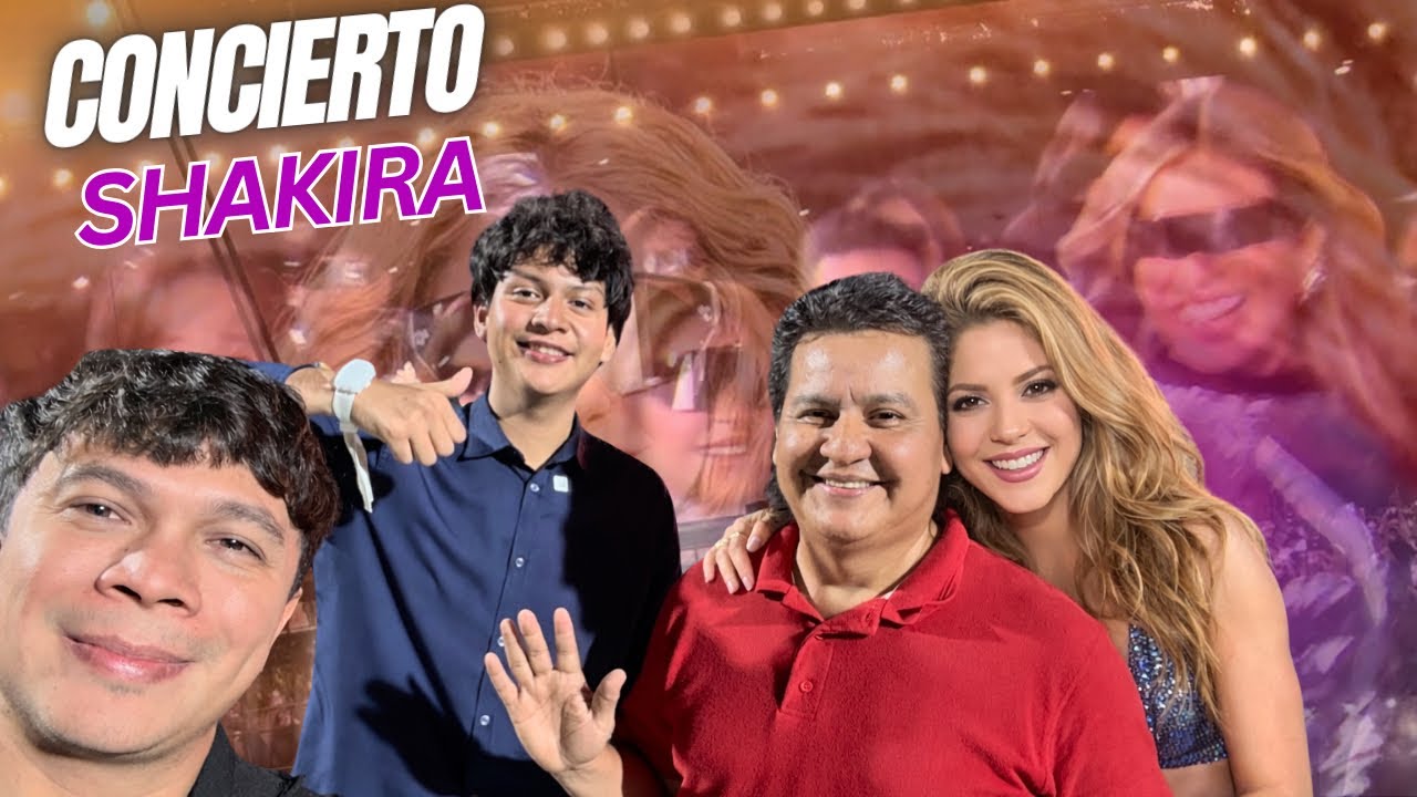 FUIMOS al CONCIERTO DE SHAKIRA en EL SALVADOR 🤩😱🇸🇻@HectorElKremaz @PaulGomz 