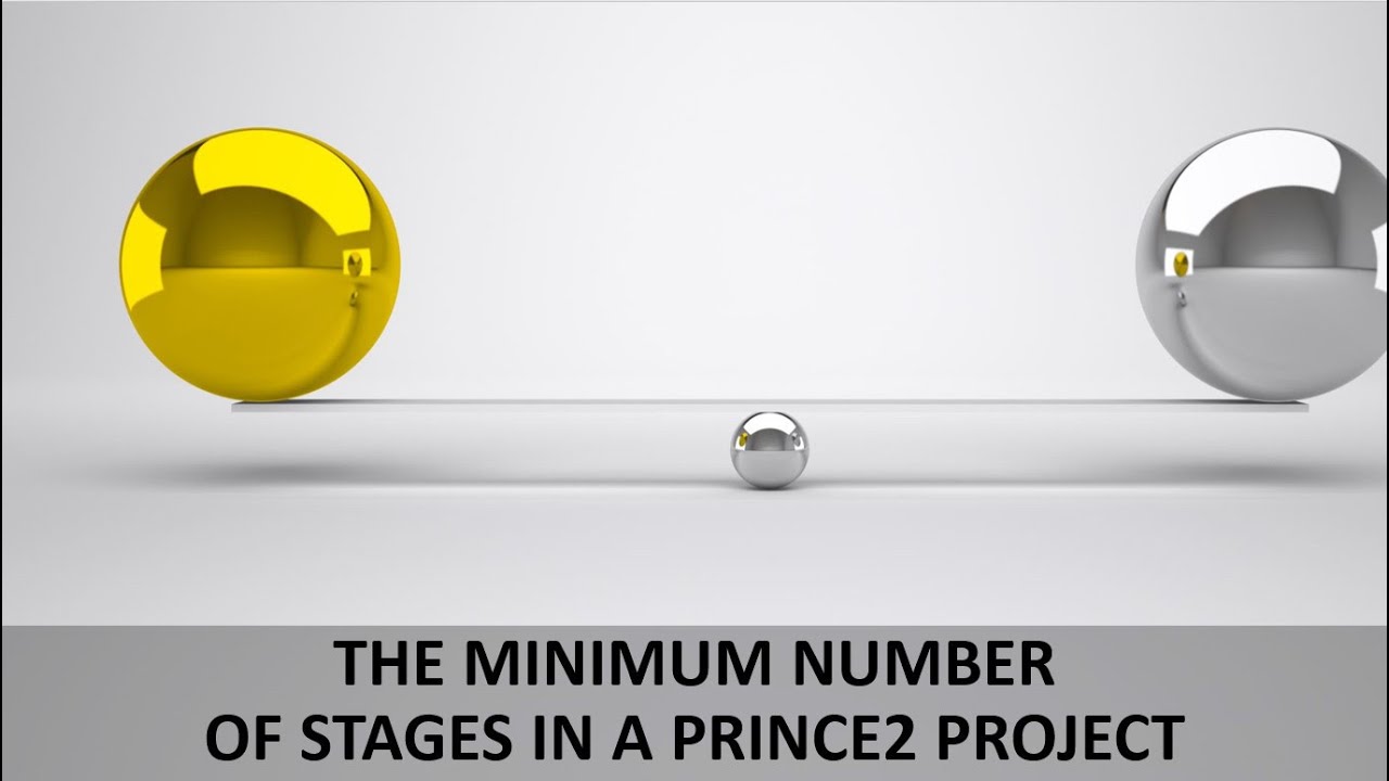 The minimum number of stages in a PRINCE2 project