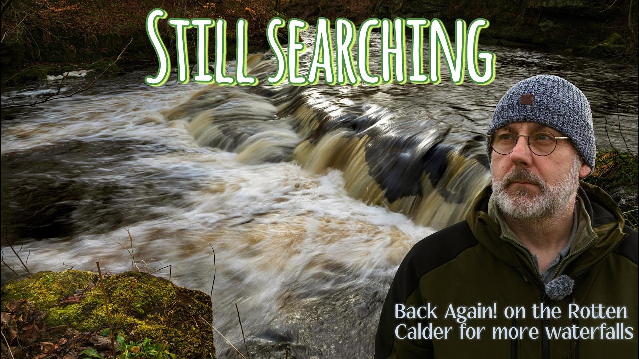 searching for waterfalls on rotten calder river #photography  #waterfalls